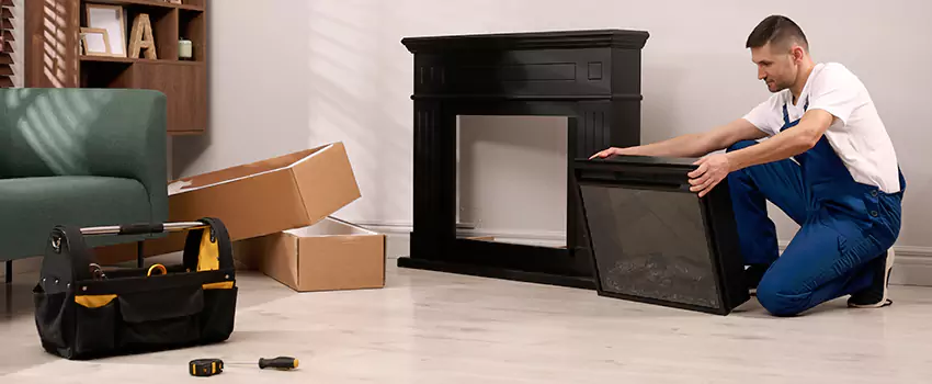 Old Rusted Metal Fireplace Repair And Replacement in Pasco, WA